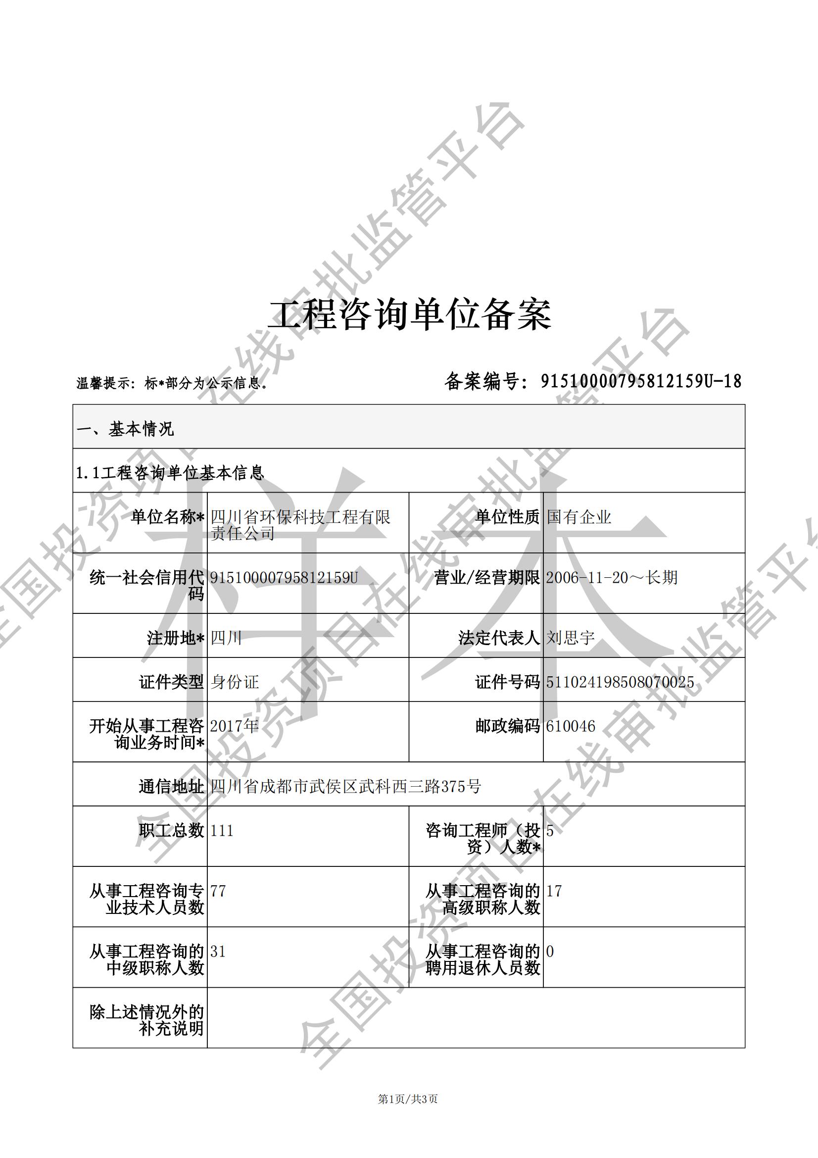 工程咨詢(xún)證書(shū)